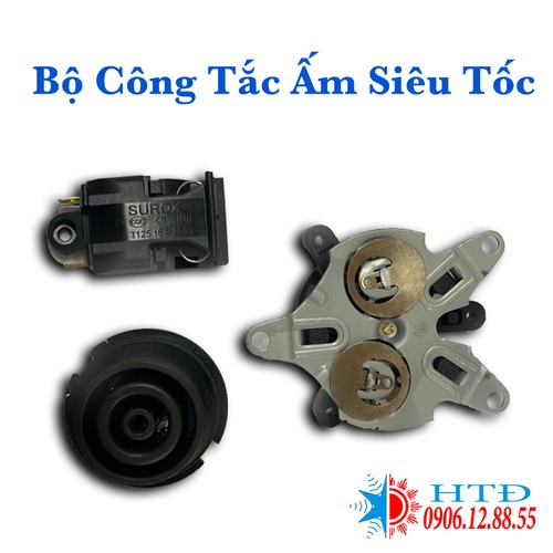 Bộ đế ấm siêu tốc và công tắc