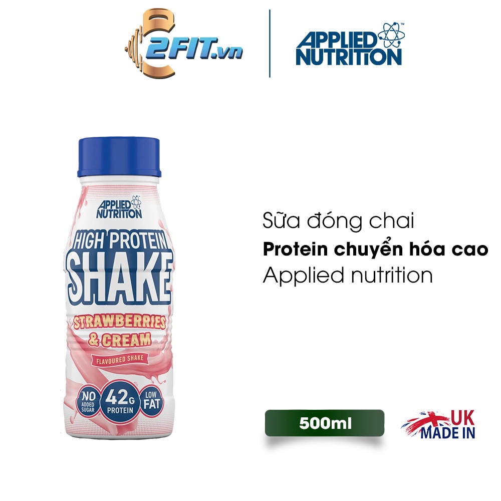 Applied Nutrition High Protein Shake 500ml Sữa Protein NHẬP KHẨU CHÍNH HÃNG UK
