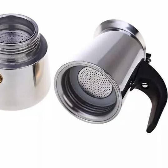 Bếp Điện Mini 500w + Nồi Nấu Moka Java 5 Cốc Duo