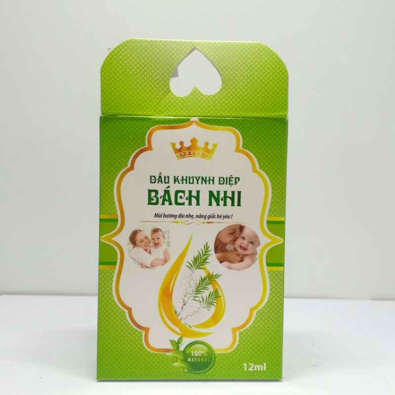 Dầu Khuynh Diệp Bách Nhi 12ml 100% tự nhiên mùi hương nhẹ nhàng, chống muỗi cho bé