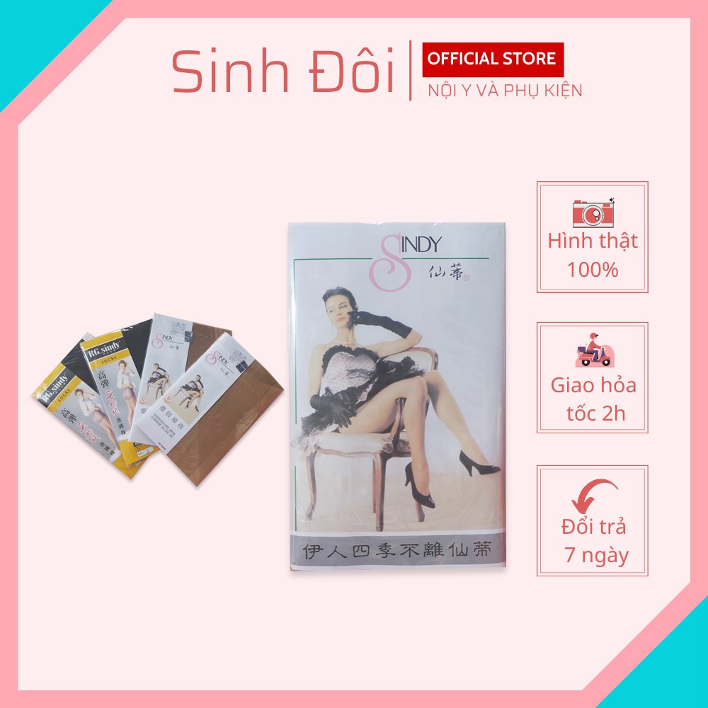 Quần tất vớ da nữ siêu dai cao cấp Sindy loại 1 chất cotton chống rách che khuyết điểm siêu co giãn freesize dưới 80kg