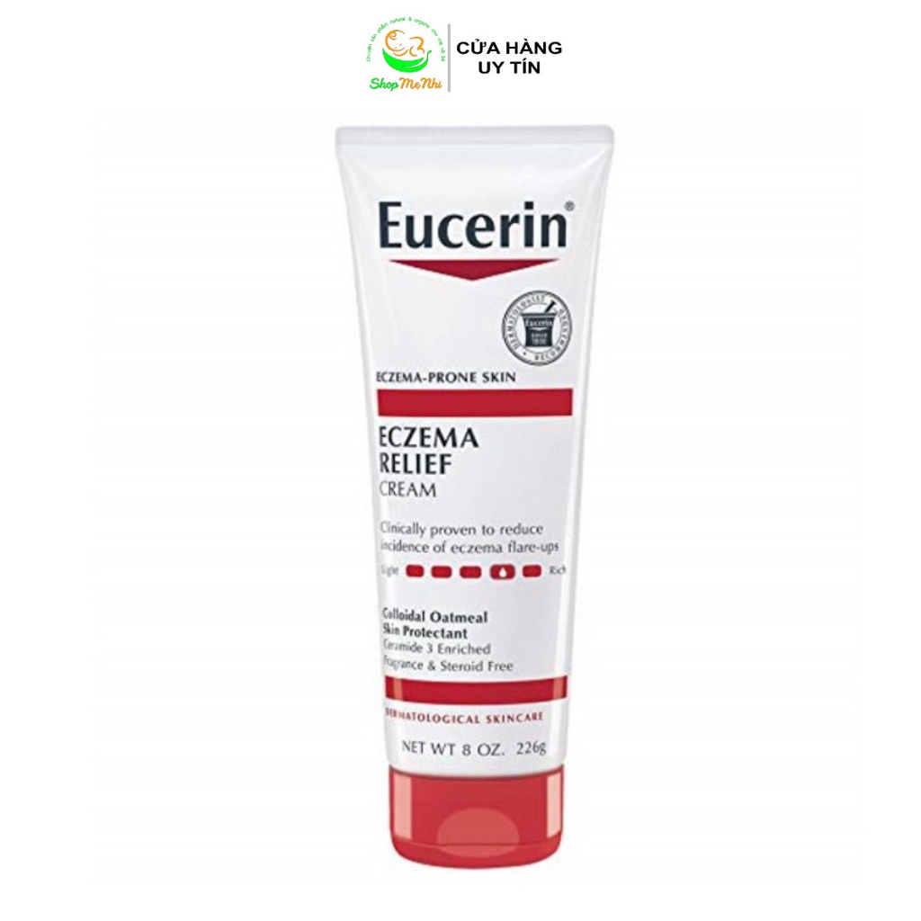 Kem giảm chàm Eucerin Eczema Relief cho bé từ 3 tháng và người lớn 226g.