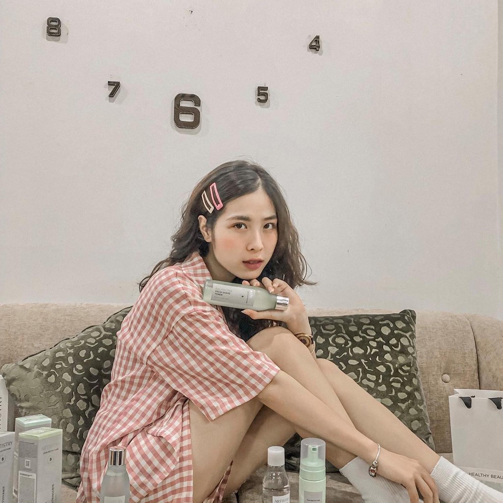 Set đồ ngủ kẻ caro, vải mềm mại, thấm hút Miho house