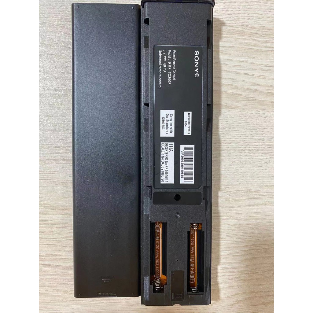 Điều khiển từ xa thay thế RMF-TX200P dành cho TV SONY Bravia LED Blue-RAY 3D GooglePlay NETFLIX Fernbedienung
