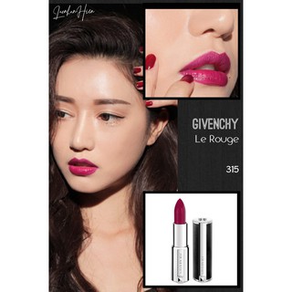 Son mini givenchy le rouge màu 315 - framboise velours
