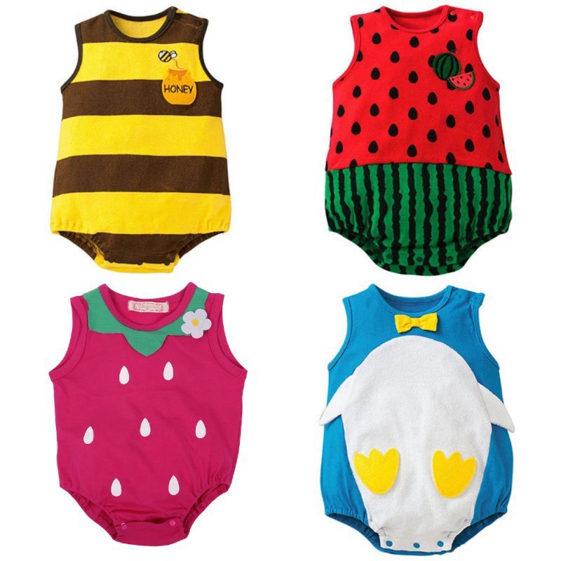 MenaBaby boy girls romper