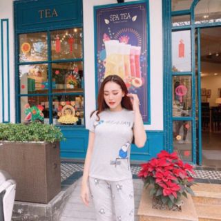 bộ quần áo lửng mặc ở nhà