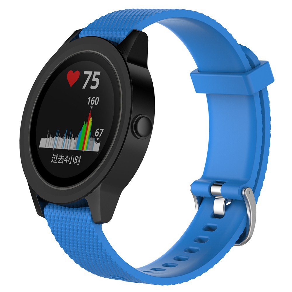 GARMIN Dây Đeo Silicon Nhiều Màu Sắc Cho Đồng Hồ Thông Minh Garmin Forerunner 245 245m 20mm