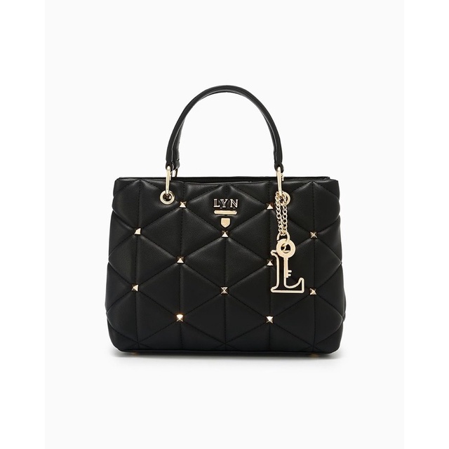 Túi LYN TRICIA SIZE L 25cm| Đen - Nâu