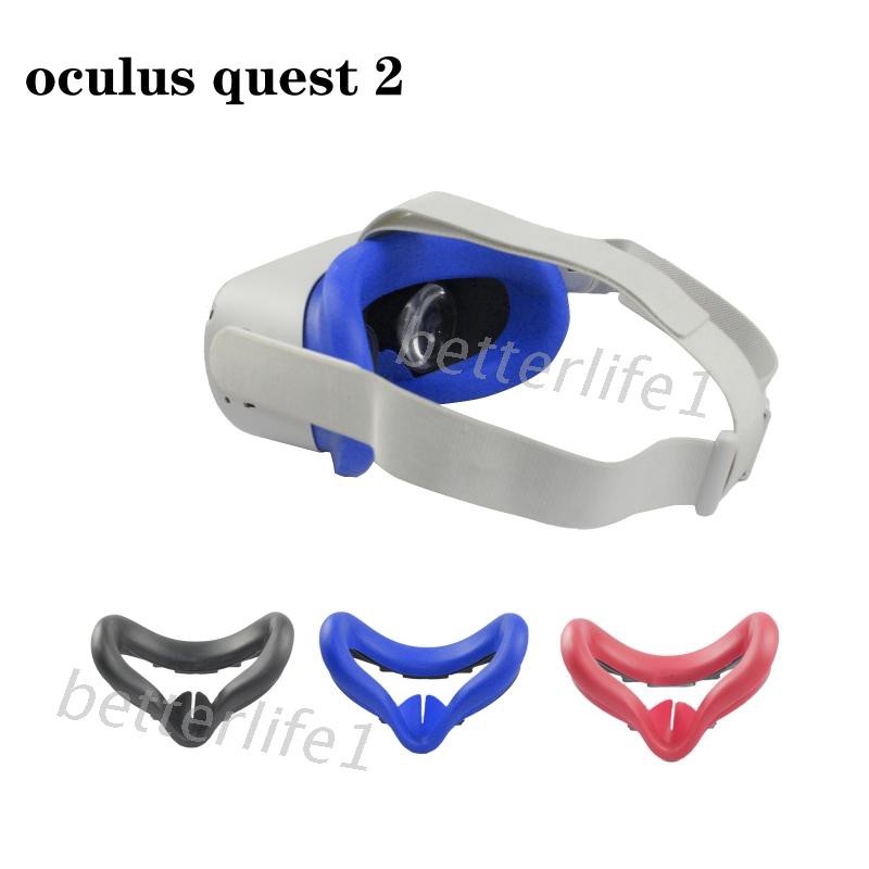 Silicone Pad VR Glesses Eye Mask Pad Face Protective Cover For Oculus-Quest 2