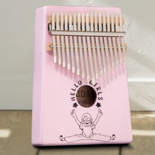 Đàn kalimba 17 phím EQ làm từ gỗ gụ
