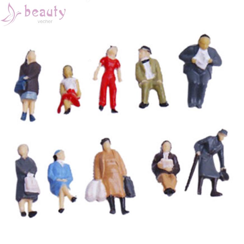 Set 24 Mô Hình Người Mini Trang Trí Tiểu Cảnh