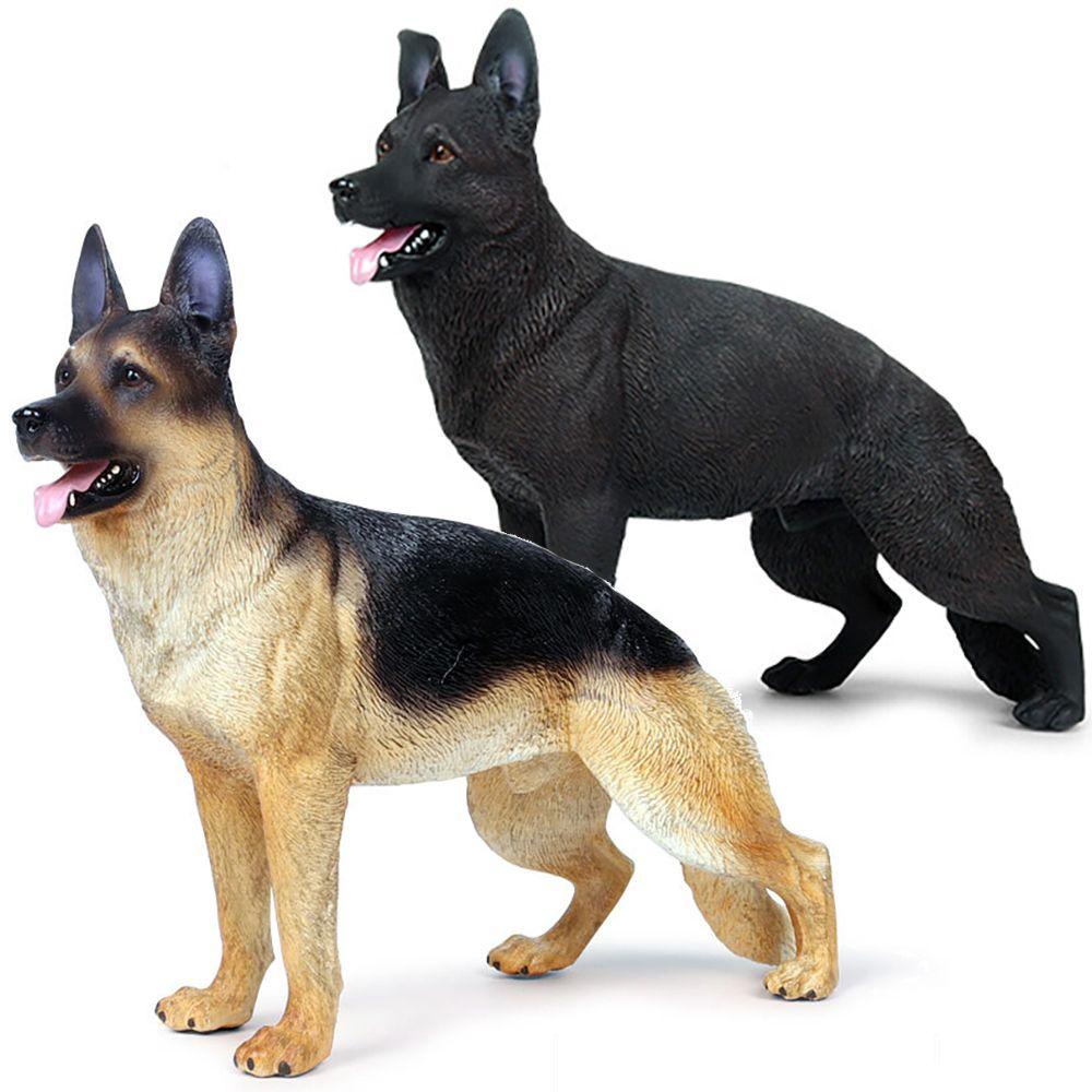Mô Hình Đồ Chơi Chú Chó Shepherd Màu Đen Tự Nhiên Giáo Dục Khoa Học Cho Bé