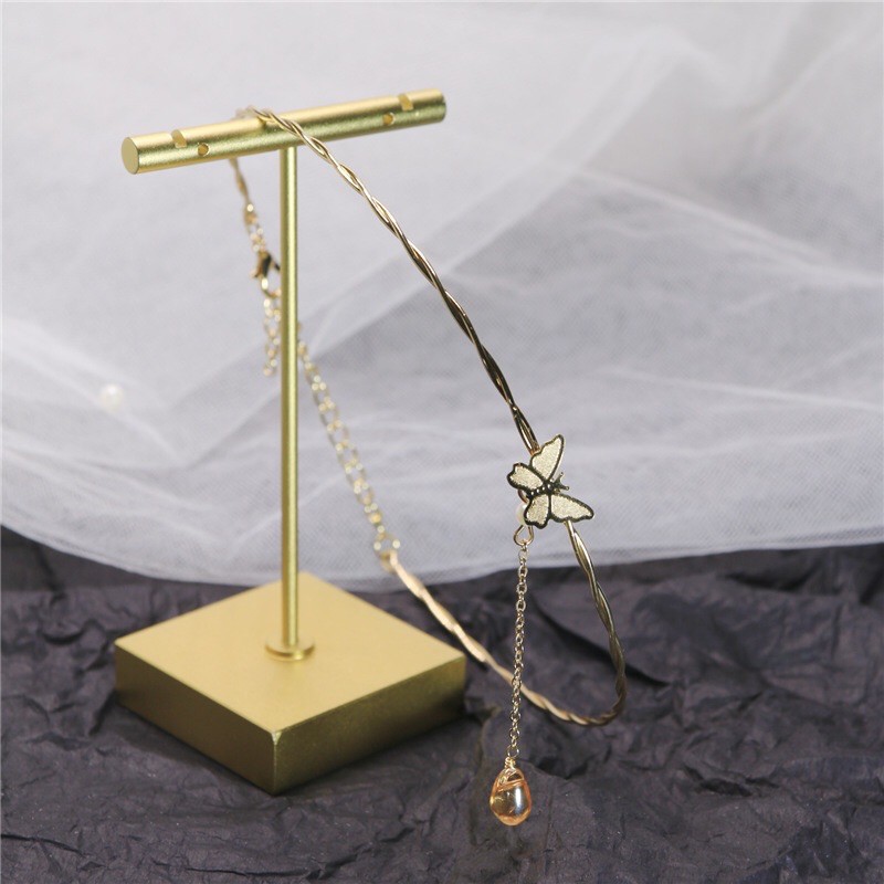 Vòng cổ giọt nước nữ tính - Khăn turban