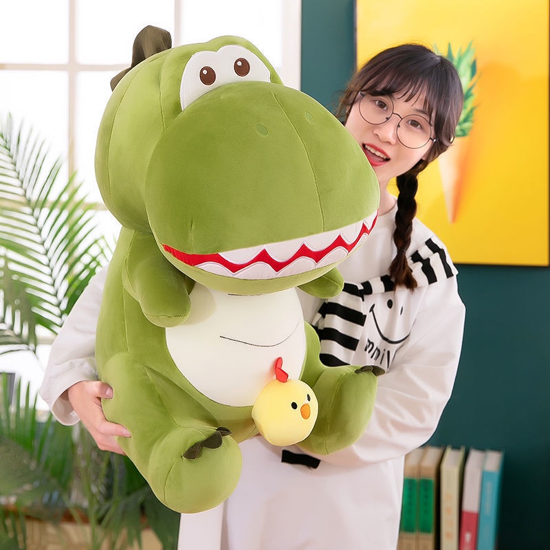 Thú Nhồi Bông Hình Gà / Khủng Long Dễ Thương Cho Bé