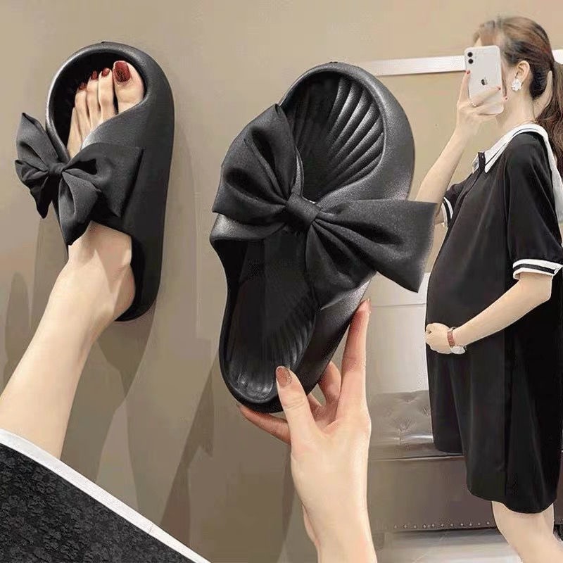 Dép siêu nhẹ IELGY siêu nhẹ gắn nơ thời trang cho nữ