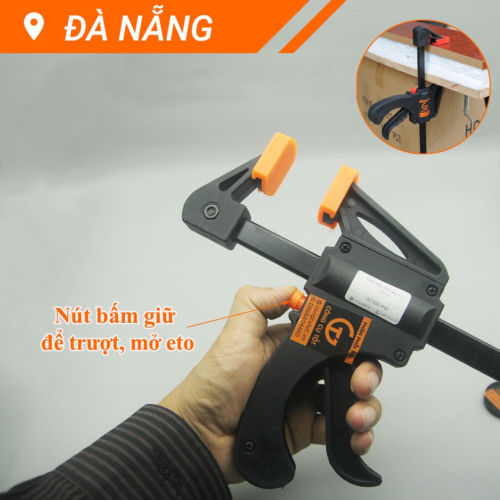 Cảo kẹp nhanh, eto bóp tay ( 18", 30" )