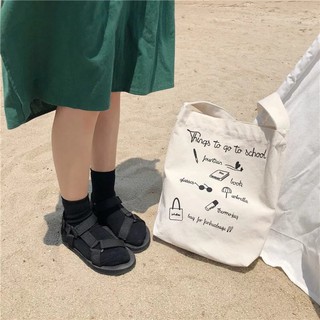 Túi ToTe Things go to thời trang nữ (35x40 - Kèm Ảnh Thật)