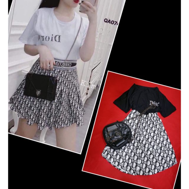 Set váy Dior