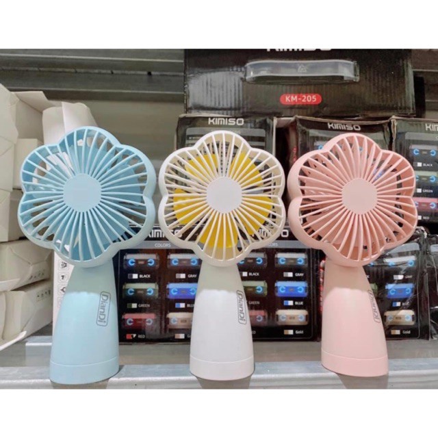 Quạt mini tích điện cầm tay, quạt để bàn mã SQ2166