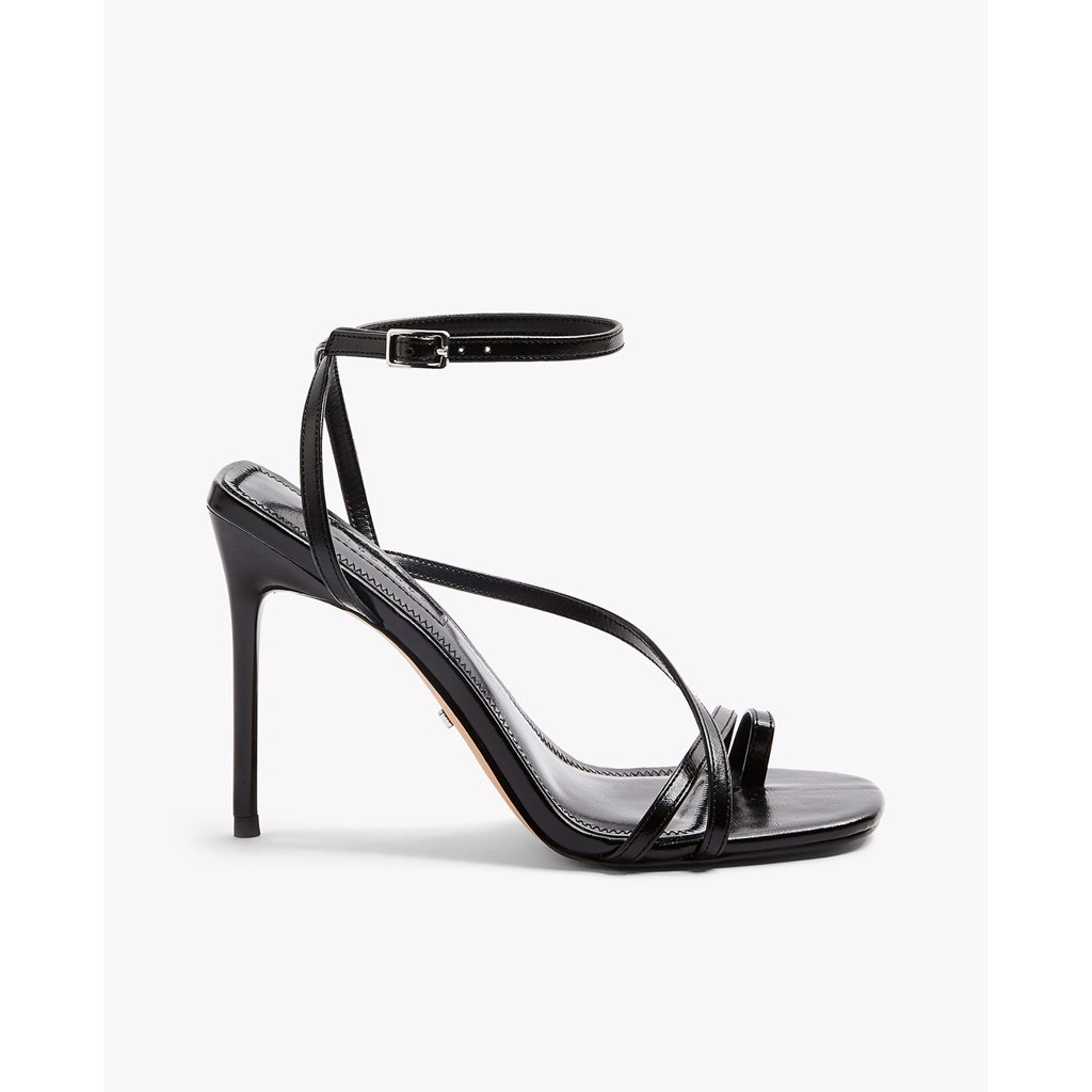 Giày cao gót quai mảnh Rise Black Strappy TOPSHOP Auth new tag có sẵn (có hộp) 32R26SBLK