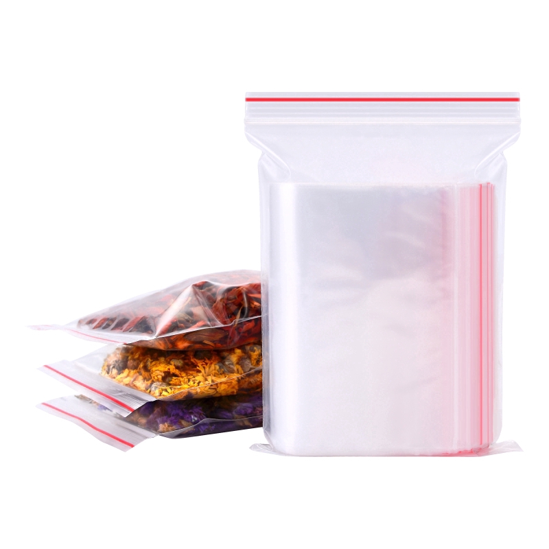 Set 100 Túi Nhựa Khóa Zip Dùng Đựng Đồ Đa Năng