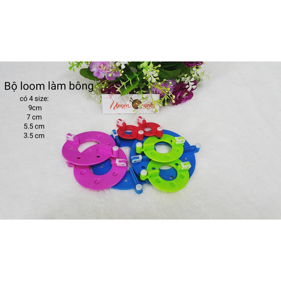 Bộ bloom làm quả bông
