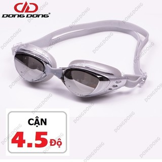 Kính bơi CẬN 4.5 độ, tráng GƯƠNG, chống UV, chống HẤP HƠI, thời trang cao cấp - DONGDONG
