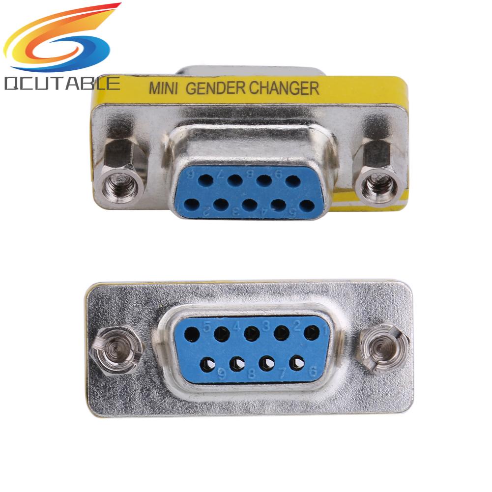 Set 2 Đầu Nối Chuyển Đổi DB9 Female Sang Female RS232