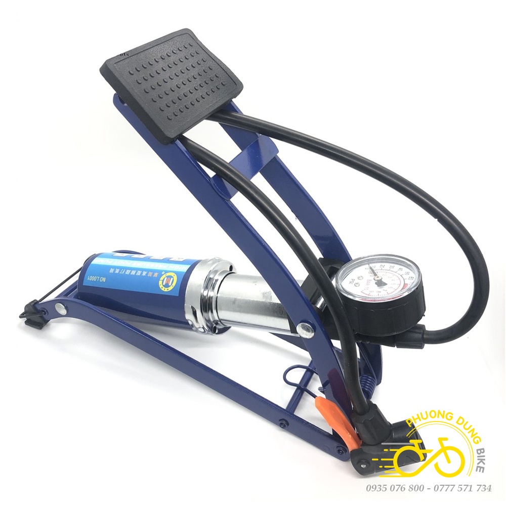 Bơm đạp chân xe đạp C-MART FOOT PUMP L0001