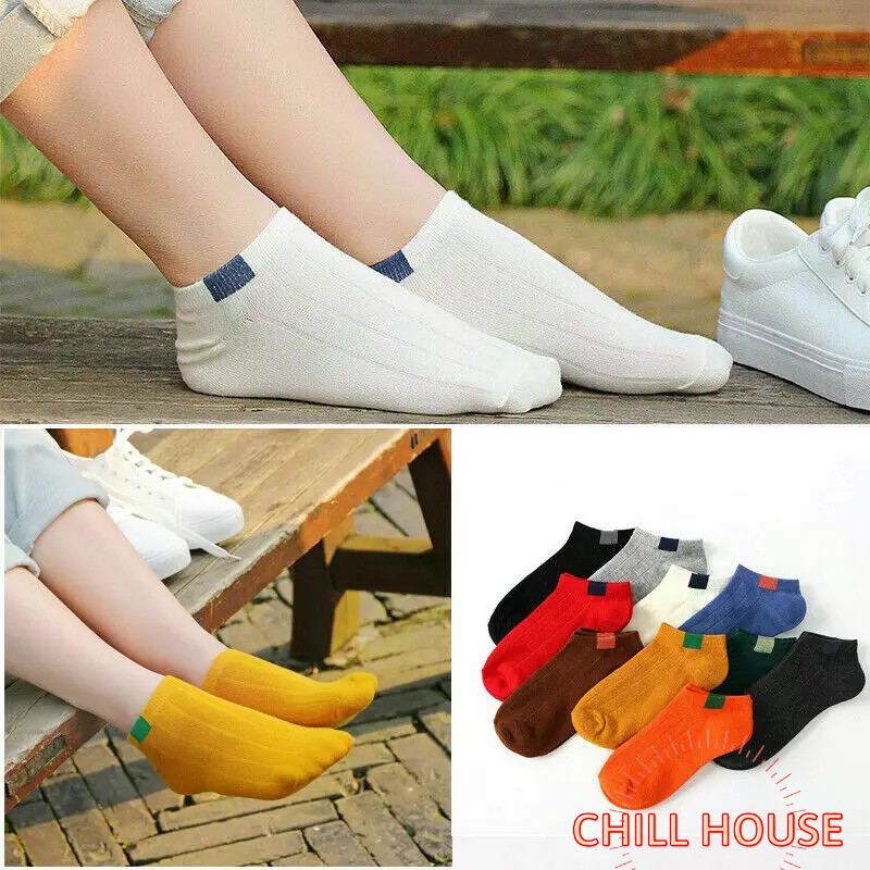 SÉT 5 Đôi Tất Gân Nữ Nhiều Màu - CHILLHOUSE