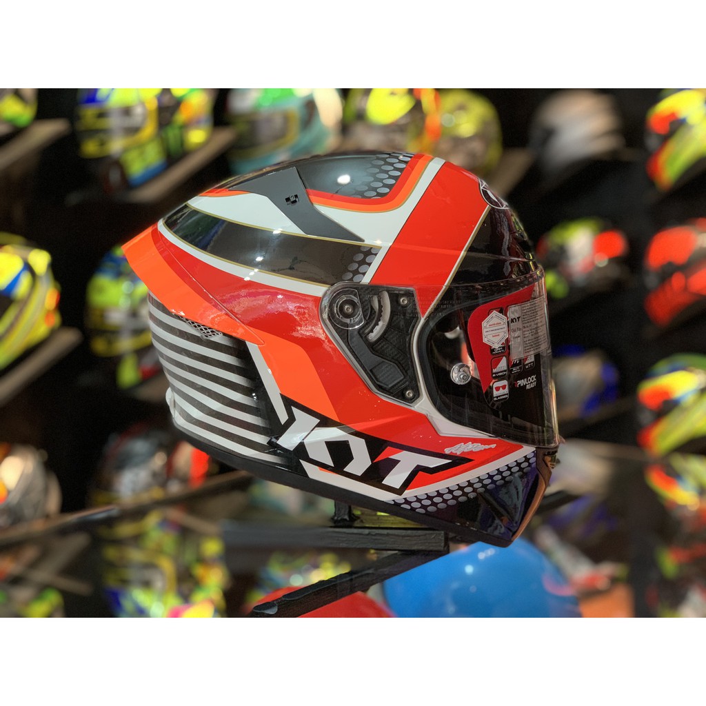 Nón bảo hiểm fullface KYT TT Course size M L XL chính hãng tem Pirro Replica