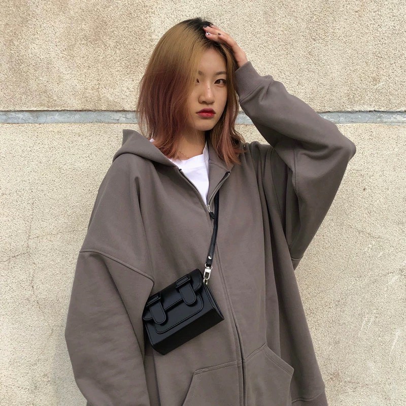 Túi xách nữ phối màu vintage phong cách Hàn Quốc đeo chéo 2020