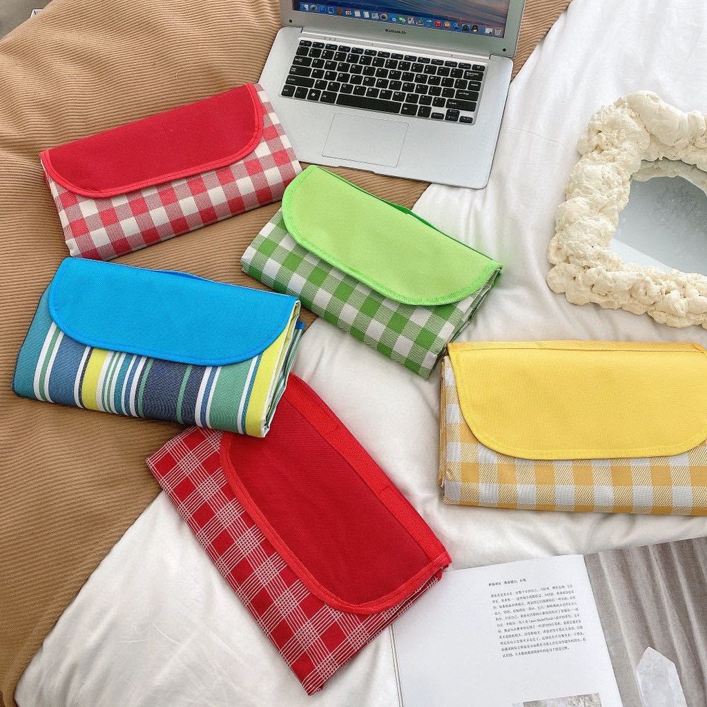 Picnic Mat Di động Picnic Có Thể Gập Lại Vải Dã Ngoại Ngoài Trời Chống Thấm Nước Picnic Mat Lều Chống ẩm Mat