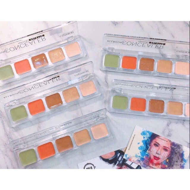 Bảng triệt sắc 5 ô Catrice