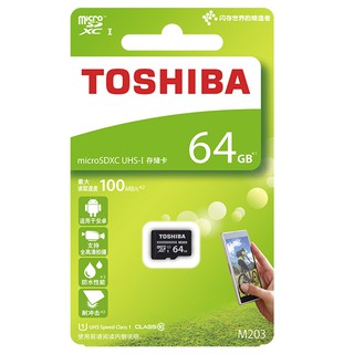 Thẻ nhớ MicroSDXC Toshiba M203 64GB