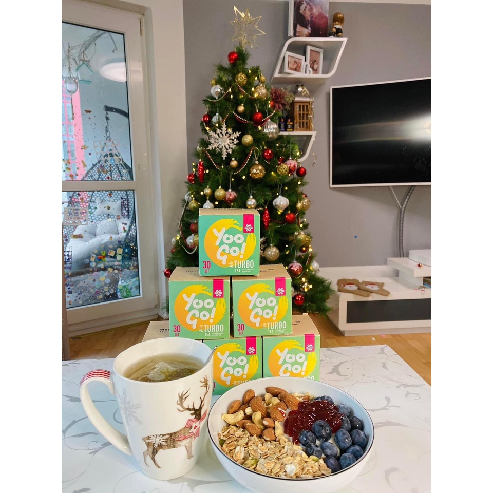 Trà Yoo go Turbo thảo mộc Nga thải độc, thải mỡ, giảm cân