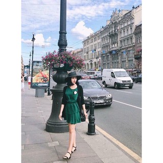 Váy lụa 2 tầng cho nữ