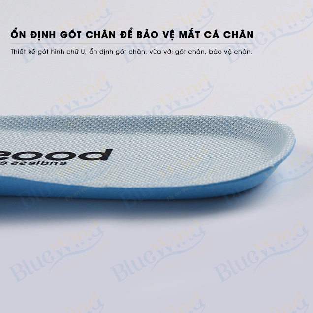 Lót Giày Thể Thao Đa Năng Êm Chân Siêu Nhẹ, Khử Mùi, Thoáng Khí BLUEWIND 9308