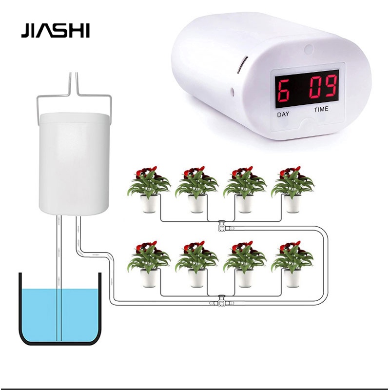 Máy tưới nước tự động thông minh JIASHI chăm sóc cây trồng tiện dụng