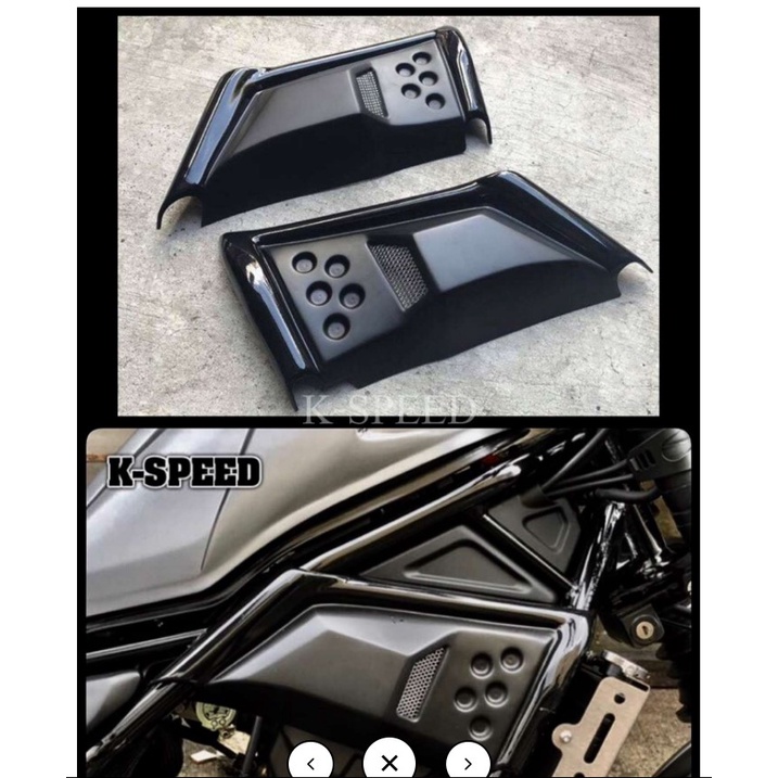 Ốp sườn trên Diablo v1 cho Honda Rebel 300 và Rebel 500