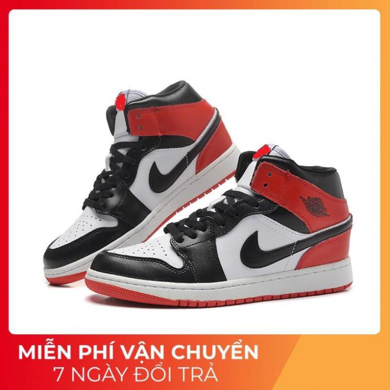 ,, t Tết Xả [Fullbox] Giày bóng rổ thể thao 2018  Jordan 1 Retro Đỏ Đen Trắng Cổ Cao XỊN 2020 new : : new L ‣ " ` ' b ,,