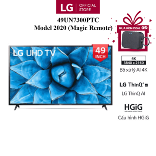 Smart Tivi LG 4K 49 Inch 49UN7300PTC ThinQ AI
