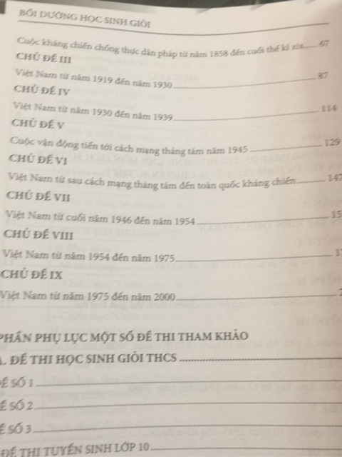 Sách - Bồi dưỡng học sinh giỏi môn Lịch Sử THCS và thi vào lớp 10 chuyên THPT | BigBuy360 - bigbuy360.vn