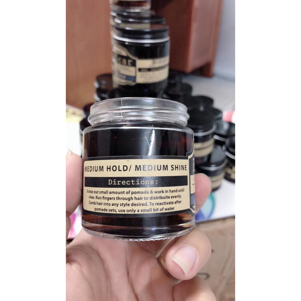 Sáp Pomade lọ thủy tinh