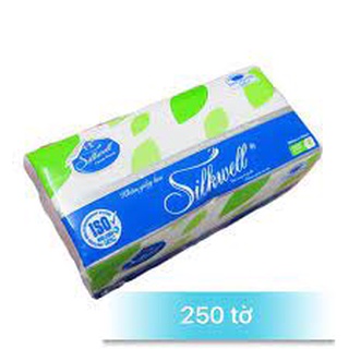 Giấy ăn silkwell cao cấp bịch 250 tờ