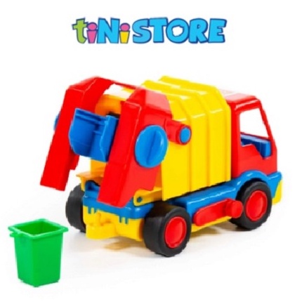 Đồ chơi bé trai Polesie xe môi trường chở rác PLS-37640