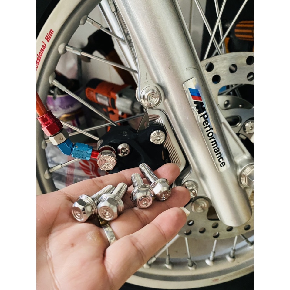 Ốc 8 ly salaya Inox 304 mẫu Thái V2 nhiều size siêu bền bảo hành rỉ sét