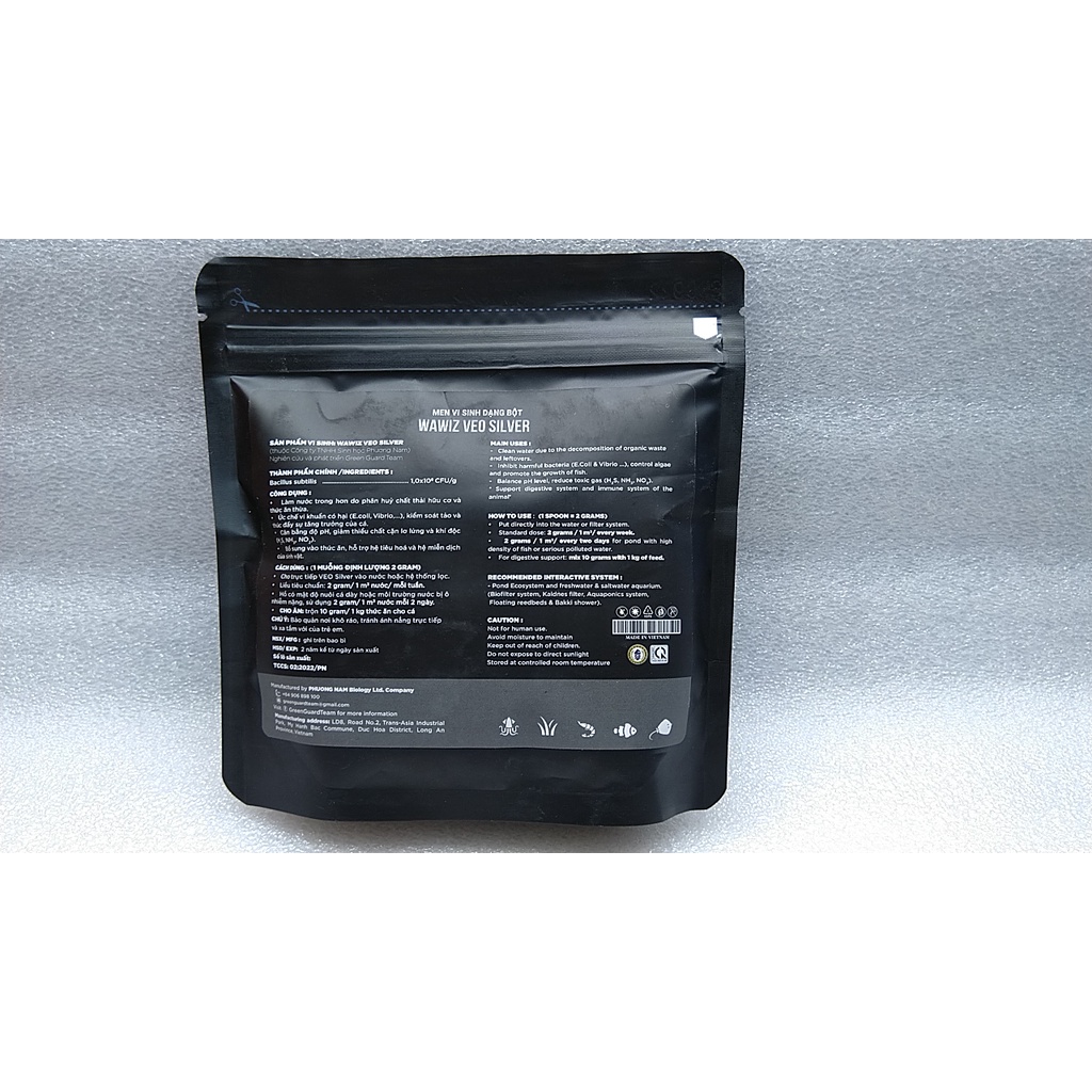 Men vi sinh cao cấp Wawiz dùng cho hồ cá.