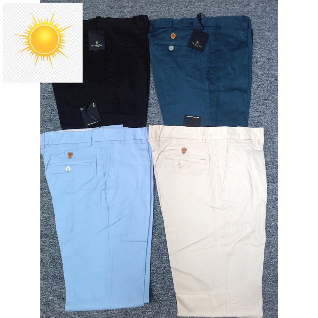 Quần Kaki nam Massimo Dutti, quần Kaki nam công sở, quần tây nam ( màu xanh nước biển ), Bomba Store.